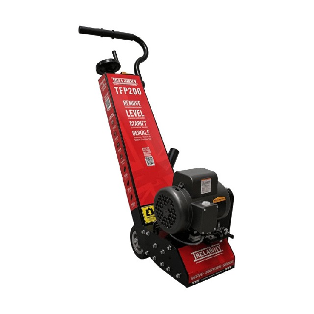 CS Unitec 8英寸手推式電動混凝土銑刨機 320.2404T